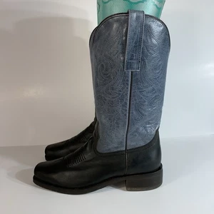Masterson Boot Co. stivali western da donna resistenti all'olio e allo scivolamento misura 8,5M blu - Foto 1 di 19