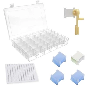 Embroidery Floss Organizer Cross Stitch Thread Organizer-Bobbin Winder 1 Remo... - Picture 1 of 6