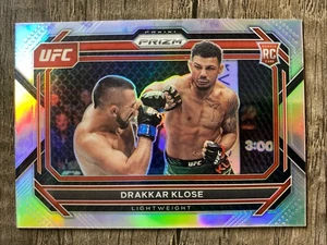 Panini Prizm UFC 2023 - Drakkar Klose #100 Silver Prizm (RC) - Imagen 1 de 2