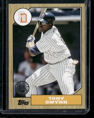 2022 Topps 1987 Topps Baseball 35th Anniversary Tony Gwynn #T87-57 - Image 1 of 2