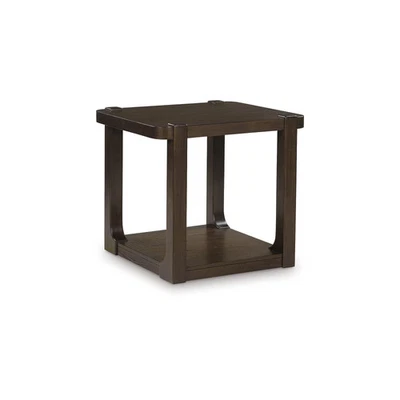 Прямоугольный торцевой столик с местом для хранения Signature Design от Ashley Breckington - Изображение 1 из 4