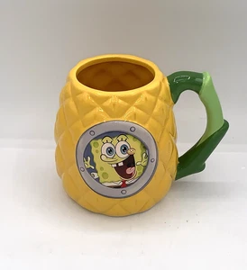 Spongebob Squarepants Pineapple Shaped Mug Cup 20 oz NEW - Picture 1 of 6
