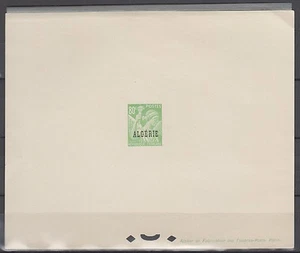 Algeria Sc191 Iris, Torch, Deluxe Proof - Picture 1 of 1