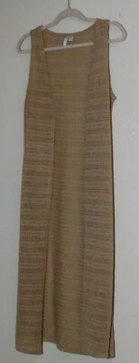 Chaleco abierto plumero entrepierna beige Cato talla pequeña Foto 1 de 4