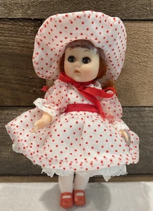 Vogue Ginny Doll - “Sweet Rosebud” New In Box,  1984 - Adorable Red Polka Dot! - Picture 1 of 5