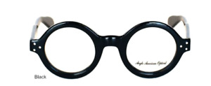 Anglo American AA180 Boston Eyeglasses  Black   46-26-145