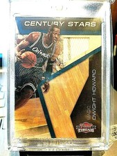 2010-11 DWIGHT HOWARD #303/399 THREADS CENTURY MATERIALS #14 GEM.
