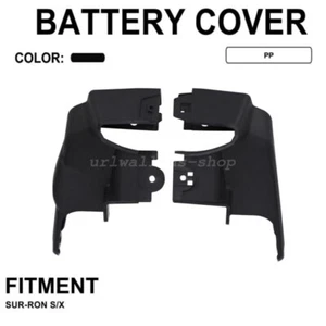 Battery Cover Key Door Full Decorative Shell Black Fits Sur-Ron Light Bee S/X - Picture 1 of 6