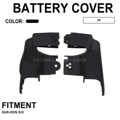 Battery Cover Key Door Full Decorative Shell Black Fits Sur-Ron Light Bee S/X - Image 1 of 4