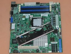 SUPERMICRO H8SCM-F SOCKET C32 SERVER MOTHERBOARD stand by AMD Opteron 4300 - Picture 1 of 7