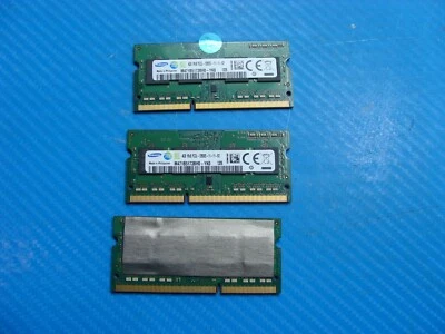 Asus G750JW-DB71 So-Dimm Samsung 12GB (3x4GB) 1Rx8 Memory RAM M471B5173BH0-YK0 - Image 1 of 2