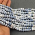 1 Strand Boulder Opal Roundle Beads,Faceted Blue Oregon Rondelles Beads