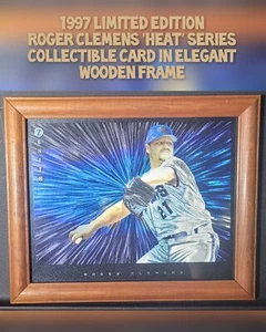 1997 Limited Edition Roger Clemens Serie "HEAT" Sammelkarte in eleganter... - Bild 1 von 5