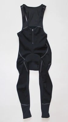 Pantalones de ciclismo para mujer dama Shimano Wind Flex dorados Bibtights negros (L) Foto 1 de 4