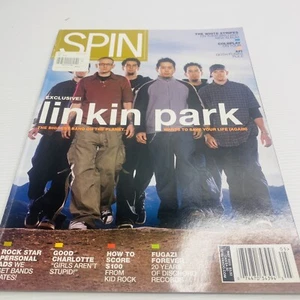 VINTAGE Revista Spin Mayo 2003 Linkin Park Rayas Blancas Coldplay Música AFI - Imagen 1 de 7