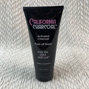 NEW California Charcoal Peel-Off Mask (2.8fl.oz/82ml)  Face Facial Vegan Sealed - Picture 1 of 12