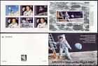 Marshall 238A Booklet, Mnh. Michel 237-243 Mh. First Man On The Moon-20. 1989.