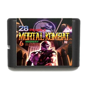 Mortal Kombat 6 Midway 28 People 16 bit MD Game Card For Sega Mega Drive Genesis
