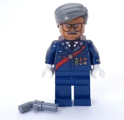 Lego Mini Figura Super Héroes DC Batman Película Comisionado Gordon del Set 70908 Foto 1 de 2