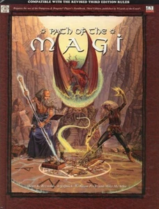 Path of the Magi D&D 3.5 Pathfinder 1E D20 Dungeons & Dragons Wizard Sourcebook - Picture 1 of 3