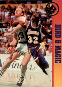 1993 Ballstreet Larry Bird & Magic Johnson Boston Celtics & Los Angeles Lakers - Bild 1 von 2