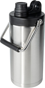 64 Oz Insulated Water Jug, Half Gallon Stainless Steel Vacuum Double Walled Wate