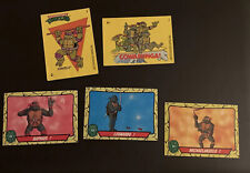 1998 Teenage Mutant Ninja Trading Cards Lot Of 5