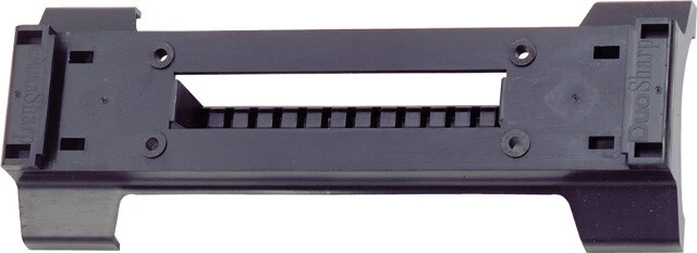 DMT Duo Sharp Base B8250 12" x 4 1/2" x 2". Black plastic construction. Holds 8" - Image 1 of 1