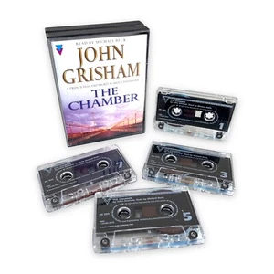 The Chamber John Grisham, Cassette Tape Audiobook 4 Tapes Read By Michael Beck - Picture 1 of 8
