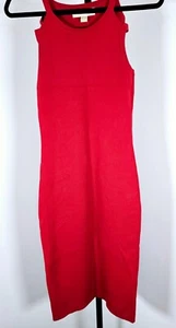 Michael Kors Women's Sleeveless Red Tank Dresses SZ XS - Picture 1 of 5