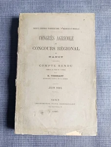 Congrès agricole et concours régional de Nancy - Juin 1885 - Imagen 1 de 7