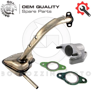 MARMITTA SCARICO KIT COMPLETO COLLETTORE GUARNIZIONI VESPA 50/N V5A1T 1963-1971 - Imagen 1 de 3