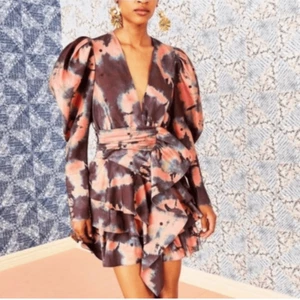 NWT Ulla Johnson Semira Silk Tie-Dyed Mini Dress size 0 - Picture 1 of 12
