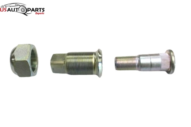 CANTIDAD 1 ISUZU GENUINO Juego de tuercas de rueda y pernos traseros (lado izquierdo) para NPR NQR NR 95-25 Foto 1 de 4