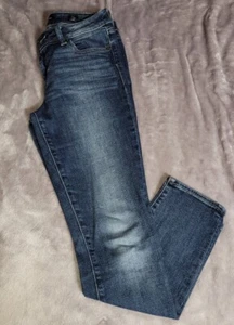 Lucky Brand Jeans Womens 4 27 Blue Lolita Low Rise Crop Skinny Stretch - Imagen 1 de 7