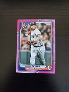 Rafael Devers - 2024 Bowman #10 - PAPEL ROSA / 175 - Imagen 1 de 2