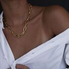 Women Chain Necklace Cuban Link Chains Choker Fashion Necklaces 18" 22" 26" 1Pc