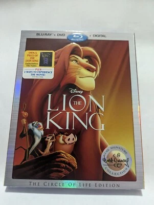 Lion King: Walt Disney Signature Collection [Blu-ray + DVD] + Film Frame - Image 1 of 4