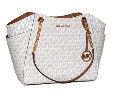 MICHAEL KORS Borsa donna JET SET TRAVEL LG CHAIN SHLDR TOTE vanilla - Image 1 of 4