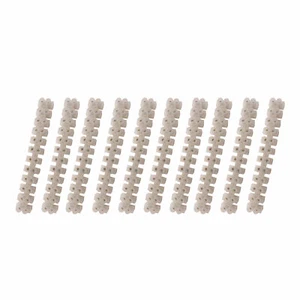 10x 5A 12 posiciones tornillo terminal bloque de barrera conector de cable doble fila EE. UU. - Imagen 1 de 1