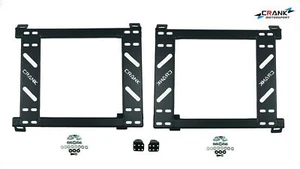 1x Crank Motorsport MK4 Supra JZA80 Seat Adapter rail suit BRIDE RECARO SPARCO - Picture 1 of 8