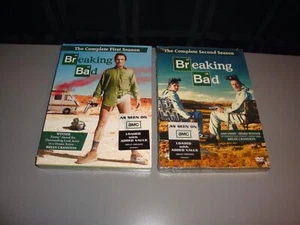 Breaking Bad Seasons 1 & 2 New DVD Lot Sony TV Series Show Crime Bryan Cranston - Picture 1 of 3