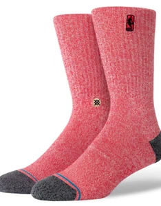 STANCE LOGOMAN PRO NBA TEAM ISSUED SOCKS RED MENS MEDIUM 6-8.5 NEW!!! - Picture 1 of 2