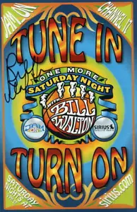 BILL WALTON SIGNED AUTOGRAMM 11X17 JAM ON SIRIUS XM POSTER FOTO - BASKETBALL - Bild 1 von 1