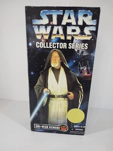 Star Wars Collector Series Obi-Wan Kenobi 12-inch Figure 1996 ligh blue backing. - Picture 1 of 9