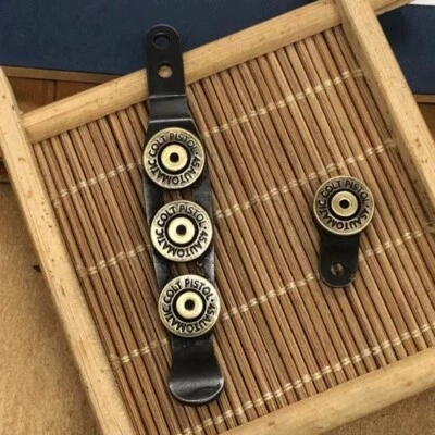 Hand Made Brass+Stainless Steel Pocket Clip & Filler Tab for Hinderer XM18 3.5'' - Image 1 of 2