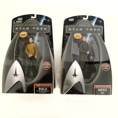 星际迷航苏鲁和内罗,原创动作人物 WARP 系列 2 件套装 — 第 1/4 张图片