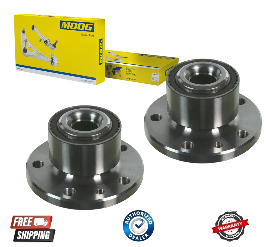 MOOG Front Wheel Bearing & Hub Assembly Pair for 11 12 2013-2015 Volvo S60 S80 - Image 1 of 1