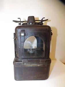 Vintage Adlake Pattern Railway Lamp Stamped 55/4 - Picture 1 of 16