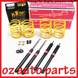 KYB SHOCK ABSORBERS KIT & 30MM LOW COIL SPRINGS FOR TOYOTA RAV4 SXA11R 1994-2000 - Picture 1 of 1